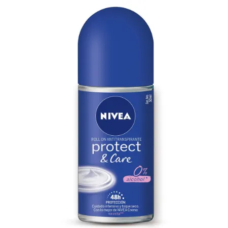 NIVEA DESODORANTE ROLLON PROTECT & CARE ENV X 50 ML - Ecofarma